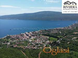 Prodaje zemljist sa odlicnim pogledom na more Baosic Herceg Novi